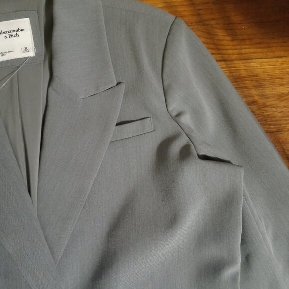 ABERCROMBIE & FITCH side tie blazer mini dress (XL) - Picture 6 of 16
